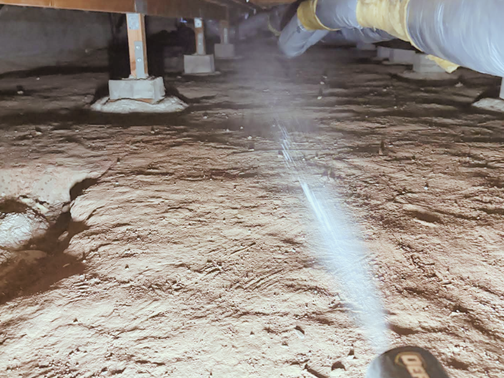 Crawl Space Sanitation in Orange County